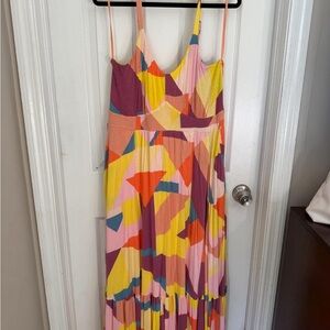 Torrid Colorful Geometric Maxi Dress